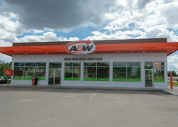 A&W Cardston logo
