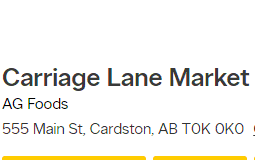Carriage Lane Market logo